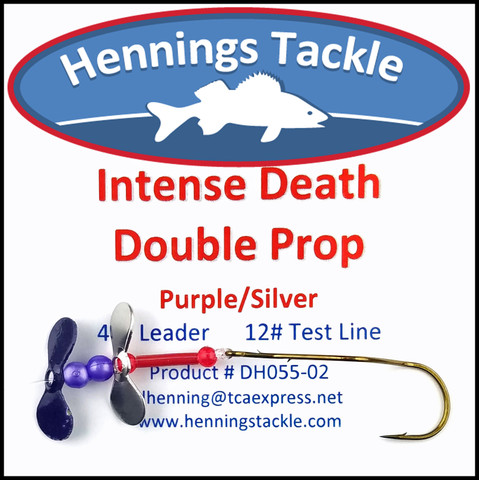 Intense Death Double Prop - Purple/Silver