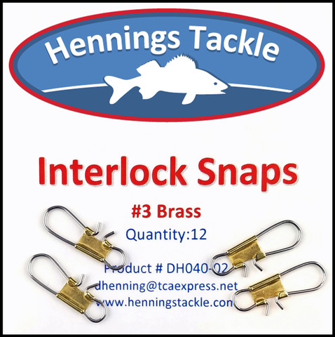 Interlock Snaps - #3
