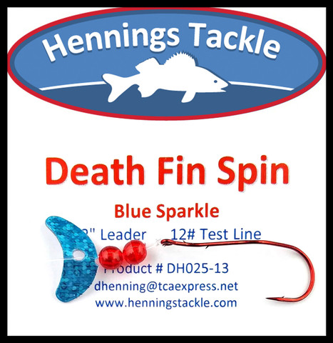 Death Fin Spins - Blue Sparkle