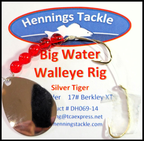 Big Water Walleye Rig - Silver Tiger