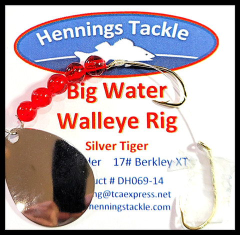 Big Water Walleye Rig - Silver Tiger