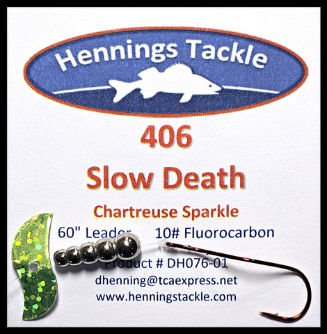406 Slow Death - Chartreuse Sparkle