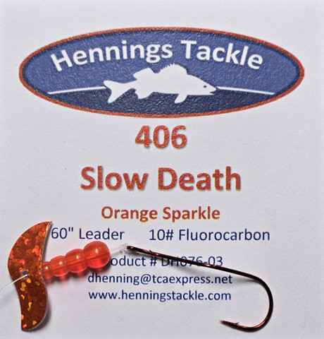 406 Slow Death - Orange Sparkle