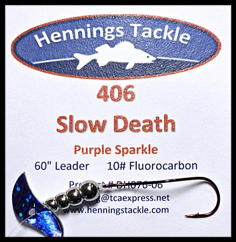 406 Slow Death - Purple Sparkle