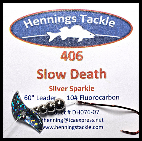 406 Slow Death - Silver Sparkle