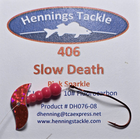 406 Slow Death - Pink Sparkle