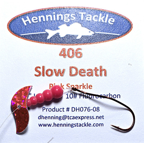 406 Slow Death - Pink Sparkle