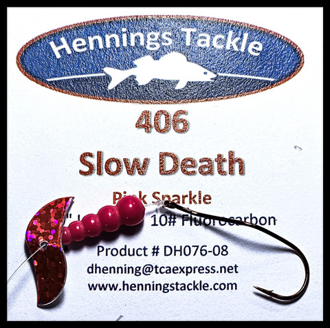 406 Slow Death - Pink Sparkle