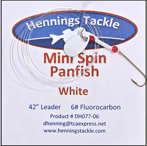 Mini Spin Panfish - White