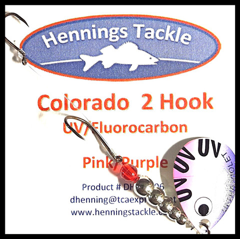 Colorado 2 Hook - Pink/Purple