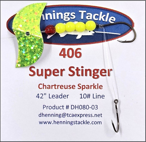 406 Super Stinger - Chartreuse Sparkle