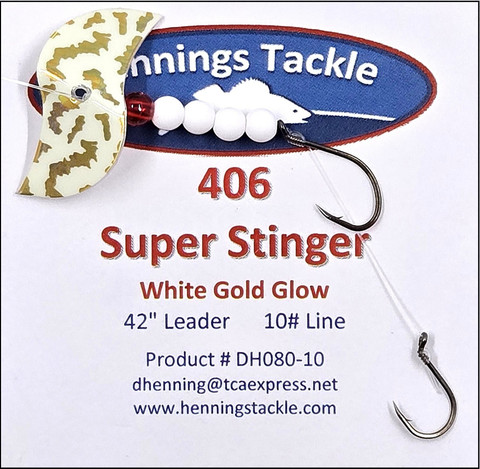 406 Super Stinger - White Gold Glow