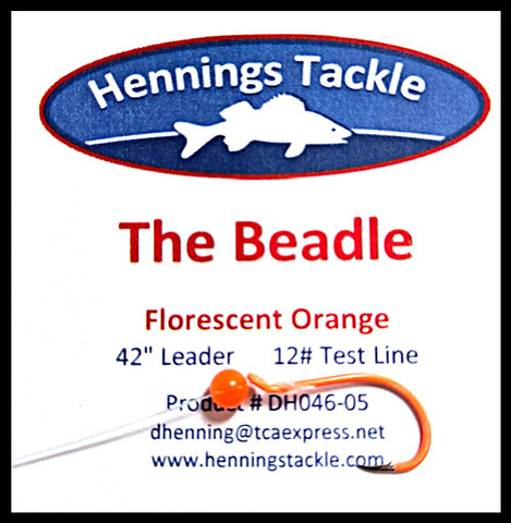 The Beadle - Fluorescent Orange