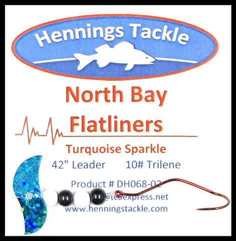 North Bay Flatliners - Turquoise Sparkle