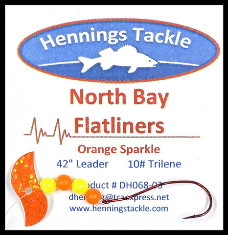 North Bay Flatliners - Orange Sparkle