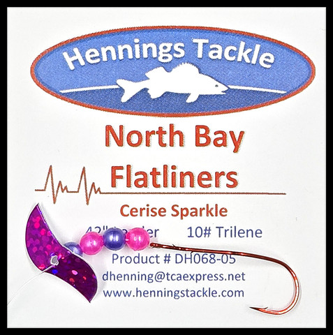 North Bay Flatliners - Cerise Sparkle