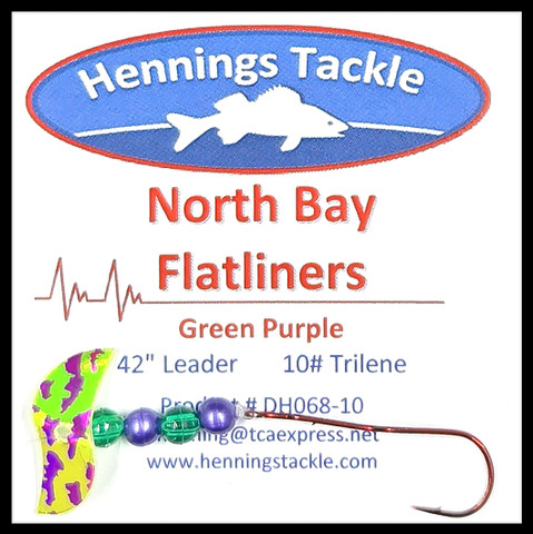 North Bay Flatliners - Green Purple
