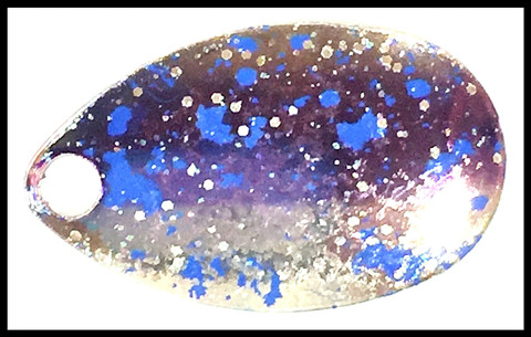 #3 Indiana Blades - Blue Nickel Spackle