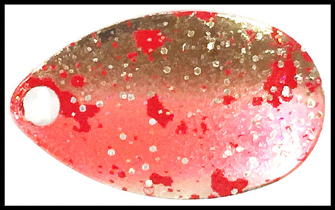 #3 Indiana Blades - Red Nickel Spackle