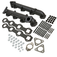 BD HIGH FLOW THICK WALL COMPLETE EXHAUST MANIFOLD KIT 11-14 6.7L FORD POWERSTROKE