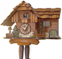 Rombach and Haas 1 Day Black Forest Jumping Squirrel Cuckoo Clock