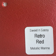 Sheet - Retro Red Metallic
