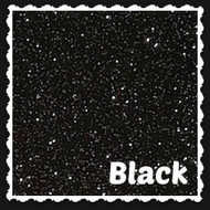 Sheet - Black Sparkle Mirror Vinyl