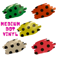 Medium Neon Dot Vinyl - Sheet