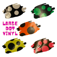 Large Neon Dot Vinyl - Sheet