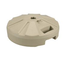 Umbrella Base for use with Outdoor Dining Tables 50lb - Beige