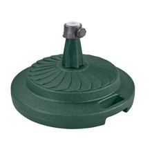Umbrella Stand for Freestanding Umbrellas with Easy Move Roller 95lbs - Green