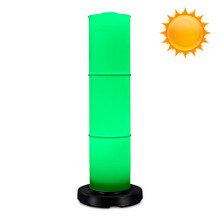 PatioGlo Solar Powered Floor Lamp - Color Changing LED