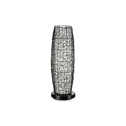 Patioglo Electric Floor Table Lamp White Led With Wicker Cover
