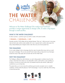 Water Challenge Complete Kit