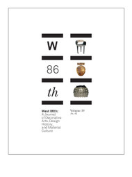West 86th: Volume 19, No. 02 (Fall–Winter 2012)