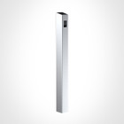 47" Tappered Aluminum Pedestal with 4" Face