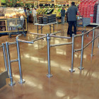 "Entrance" Turnstile, 1-Direction, Chrome