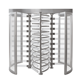 Full Height Tandem Turnstile, with Clear Yoke and Arms (TG-ALV-PSTTC)