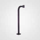 48" Steel Gooseneck Access Control Pedestal