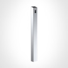 60" Tappered Stainless Steel Control Pedestal