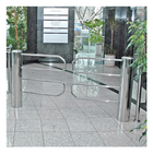 Double-Curved Motorized Gate