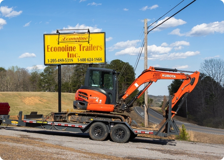 Econoline trailer hauling equipment