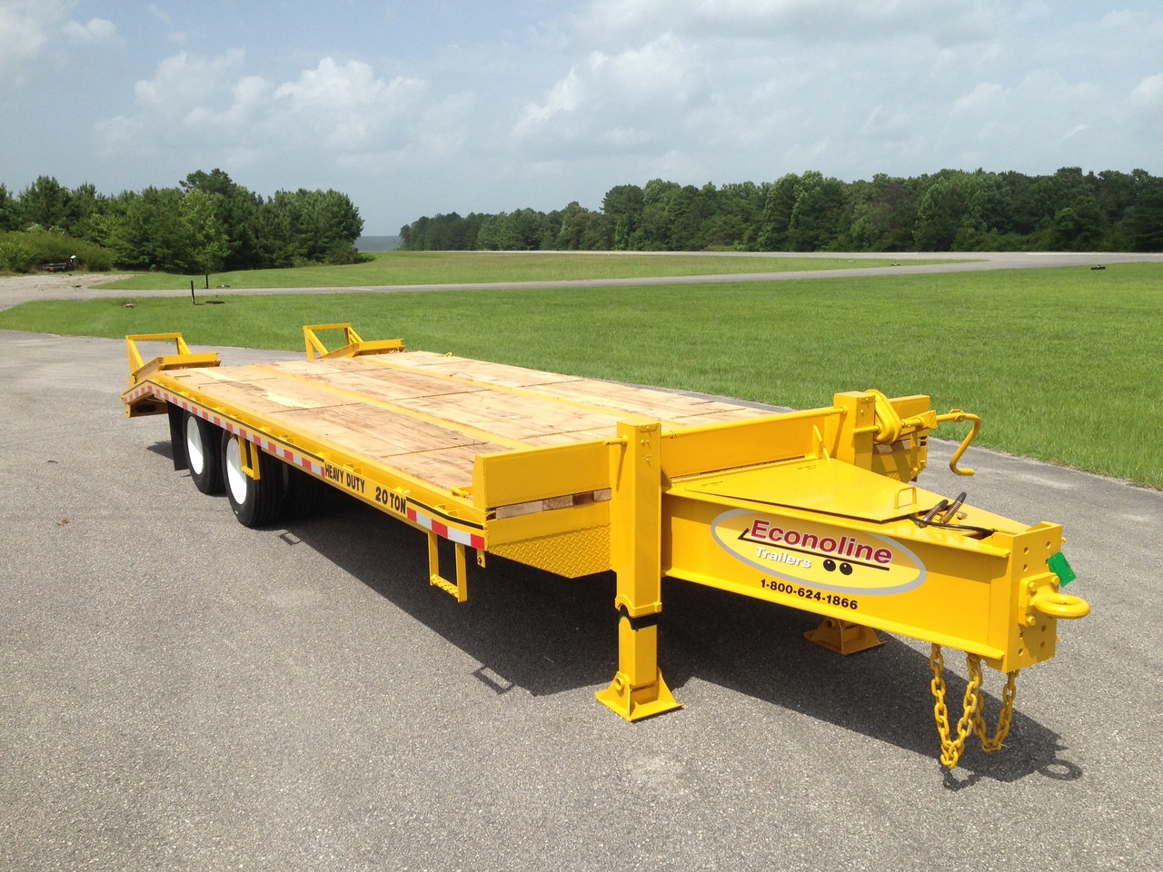 20-Ton Heavy Duty Dual-Tandem Dovetail *Air Brakes* DP2025DA ...