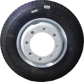 SALE: ST235/75 R17.5 18-Ply dual Tire and Rim Combo