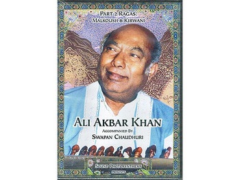 DVD-Ali Akbar Khan - Concert at First Unitarian Part 2 (CD002)
