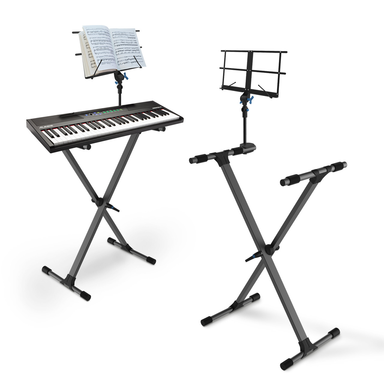 IA Stands ECT9 Keyboard Stand + Sheet Music Stand - Musician's Mall