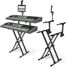 IA Stands ECT12 2 Tier Keyboard Stand + Tablet/Phone Mount (ECT12)