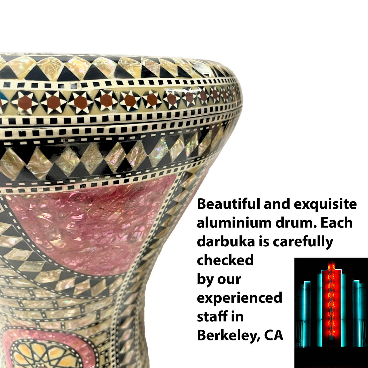 Nuevo Gawharet El Fan Drum Darbuka Tabla Doumbek 17.5 In... | Cuotas