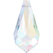 Swarovski Pendant 6000 - 22x11mm, Crystal Aurore Boreale (001 AB), 2pcs