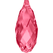 Swarovski Crystal Pendant 6010 13x6.5mm Indian Pink (289)